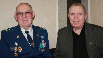 ветераны следствия: Храпов Иван Филлипович и Суханов Сергей Евтифеевич