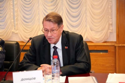 Владимир Владимирович Донцов на втором заседании Совета молодых следователей